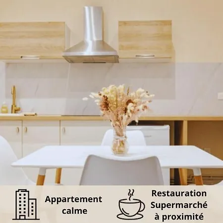 Appartamento Oasis Tropicale - Appartement Cosy Et Calme A 10 Min De La Gare De Roanne Roanne